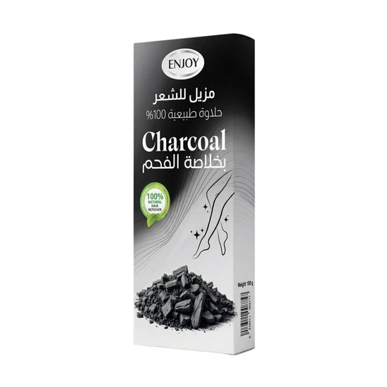 Enjoy Hair Removal Sugar Wax With Charcoal 100 g