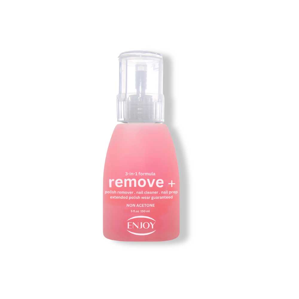 Enjoy Nail Polish Remover Pink Non-Acetone 150 ml