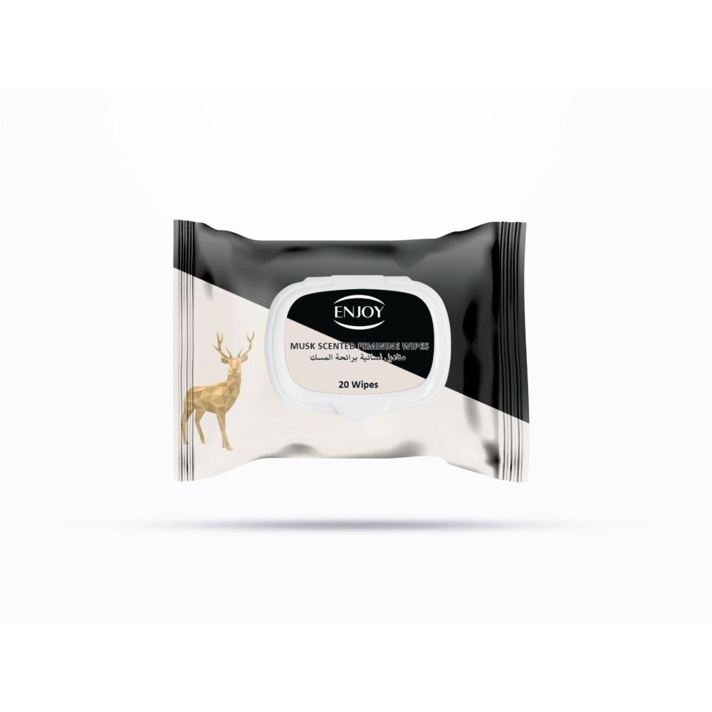 ENJOY Women's Wipes 20s with Musk of Purity Black