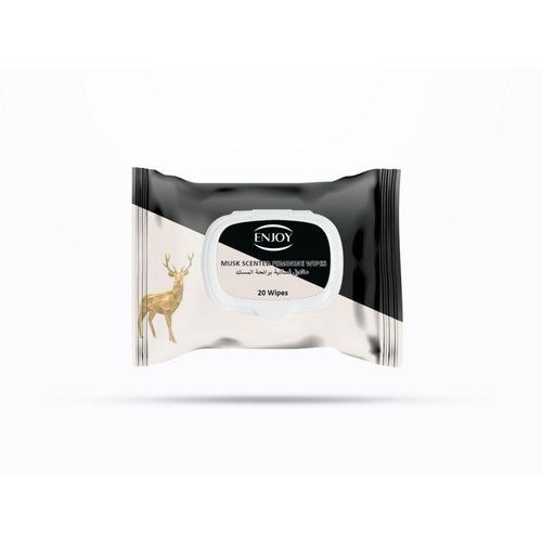 ENJOY Women's Wipes 20s with Musk of Purity Black