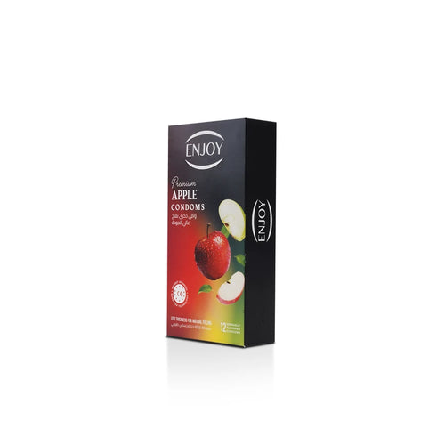 Enjoy Premium Condoms Apple Flavour 12 pcs