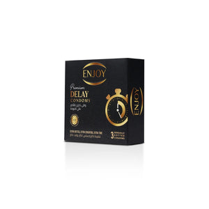 Enjoy Premium Condoms Delay Extra Time 3 pcs