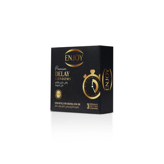 Enjoy Premium Condoms Delay Extra Time 3 pcs
