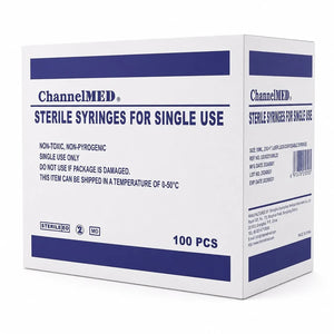 Channel Med 3 ML Disposable Syringe With Luer Lock And 23G × 1.25" Needle