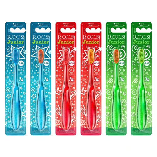 ROCS Toothbrush Junior 6–12 Years Soft