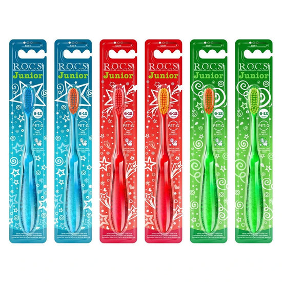 ROCS Toothbrush Junior 6–12 Years Soft