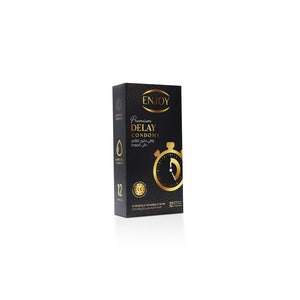 Enjoy Premium Condoms Delay Extra Time 12 pcs