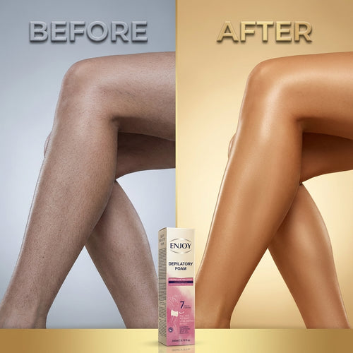 Enjoy Depilatory Foam with Coconut Oil & Aloe Vera Extract 200 ML