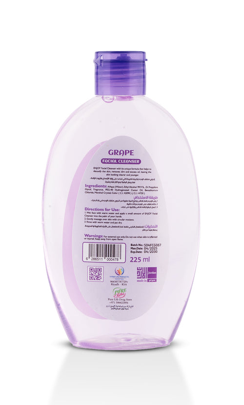 Enjoy Grape Facial Cleanser 225 ml