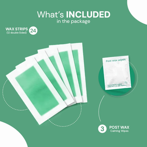 Enjoy Liposoluble Wax Strips Set For Sensitive Skin 41 pcs