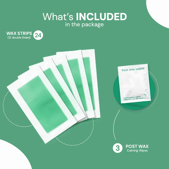 Enjoy Liposoluble Wax Strips Set For Sensitive Skin 41 pcs