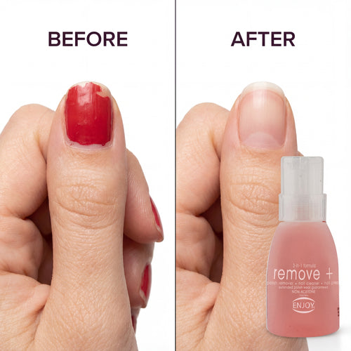 Enjoy Nail Polish Remover Pink Non Acetone 150 ml