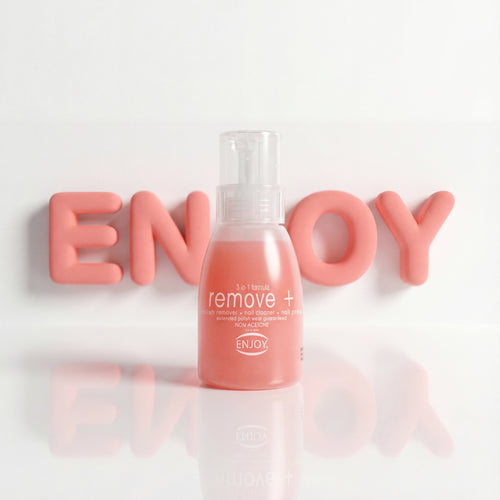 Enjoy Nail Polish Remover Pink Non Acetone 150 ml