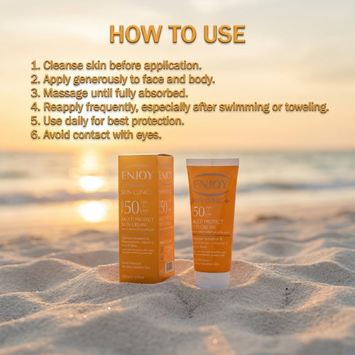 Enjoy Sun Block SPF +50 Cream 100 ml