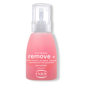 Enjoy Nail Polish Remover Pink Non-Acetone 237 ml