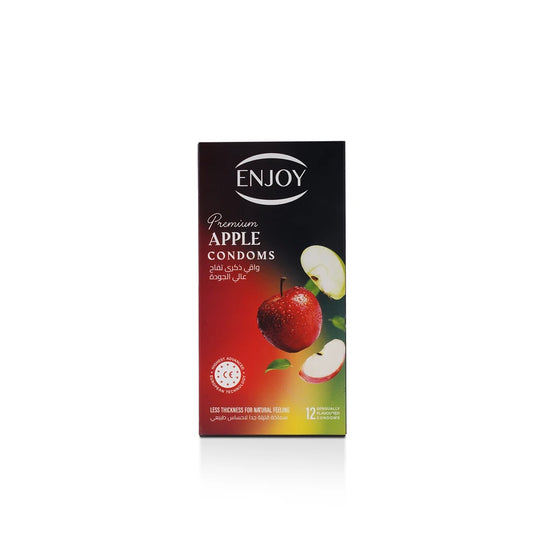 Enjoy Premium Condoms Apple Flavour 12 pcs