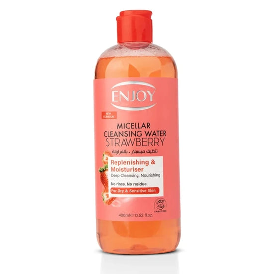 Enjoy Micellar Cleansing Water Strawberry 400 ml (New)