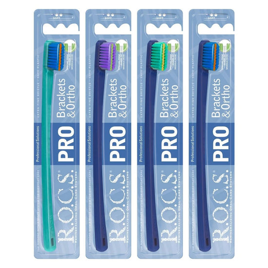 ROCS Toothbrush PRO Brackets & Ortho Soft