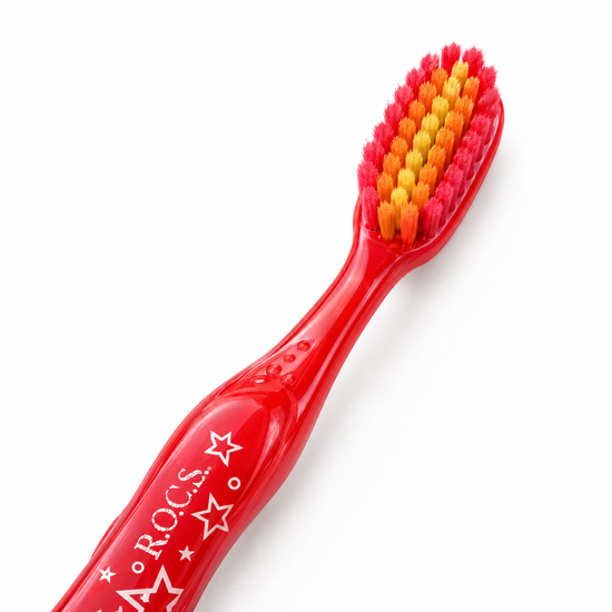 ROCS Toothbrush Junior 6–12 Years Soft – close-up