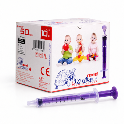 Aldawlia Oral Dosing Syringes For Children 10 ml 50 pcs