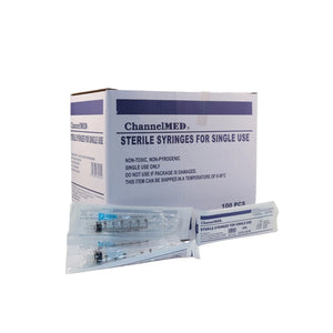 Channel Med 3 ML Disposable Syringe With Luer Lock And 23G × 1" Needle