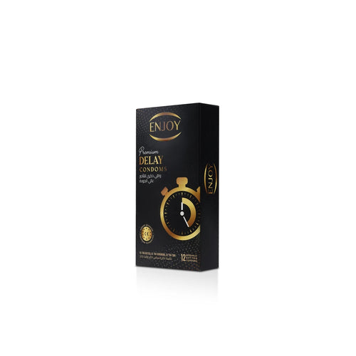 Enjoy Premium Condoms Delay Extra Time 12 pcs