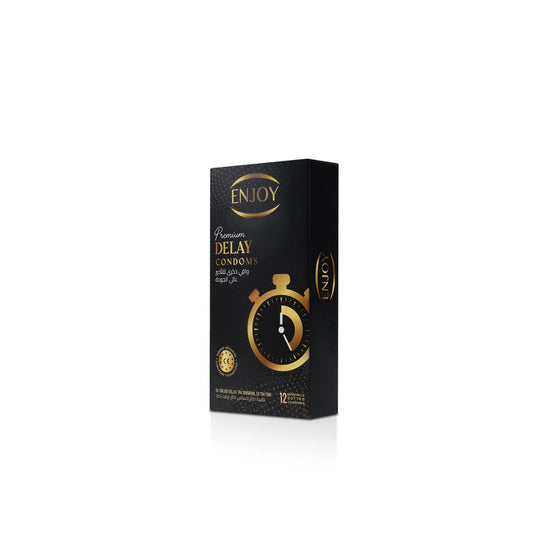Enjoy Premium Condoms Delay Extra Time 12 pcs