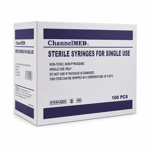 Channel Med 3 ML Disposable Syringe With Luer Lock And 23G × 1" Needle