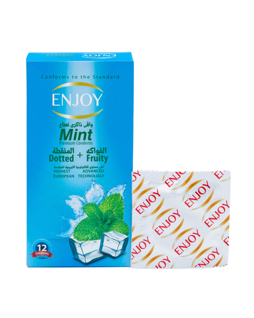 Enjoy Mint Premium Condoms 12 pcs