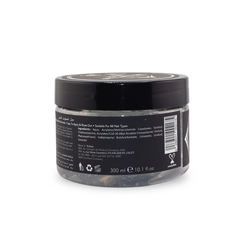 Pure Life Hair Styling Gel Wet Look White 300 ml 01