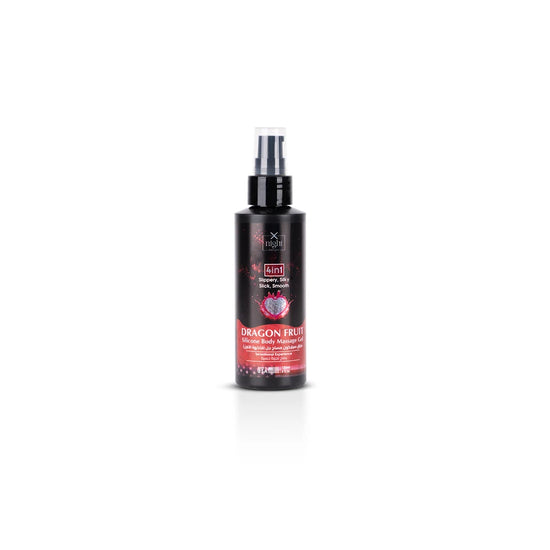 X-Night Delight 4x1 Silicone Body Massage Gel Dragon Fruit 120 ml