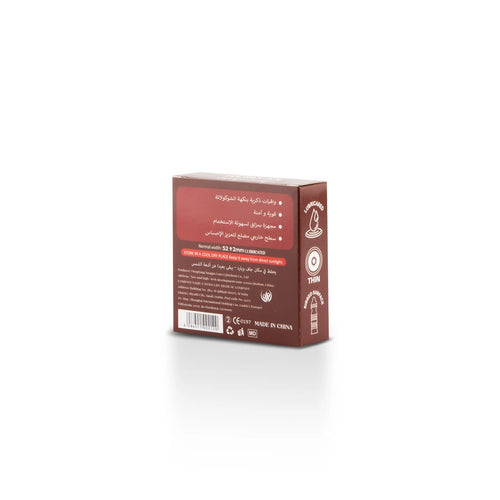Enjoy Condoms Chocolate Ice Cream Flavor 3 pcs