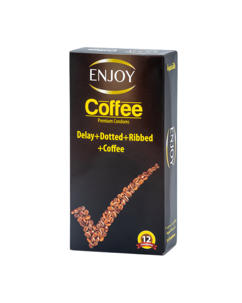 Enjoy Coffee Premium Condoms 12 pcs