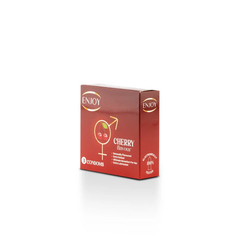 Enjoy Condoms Cherry Flavor 3 pcs
