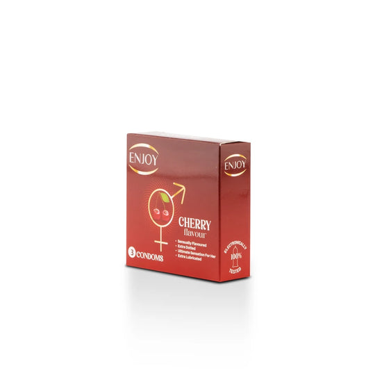 Enjoy Condoms Cherry Flavor 3 pcs