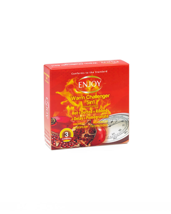 Enjoy Warm Challenger Pomegranate 3 pcs