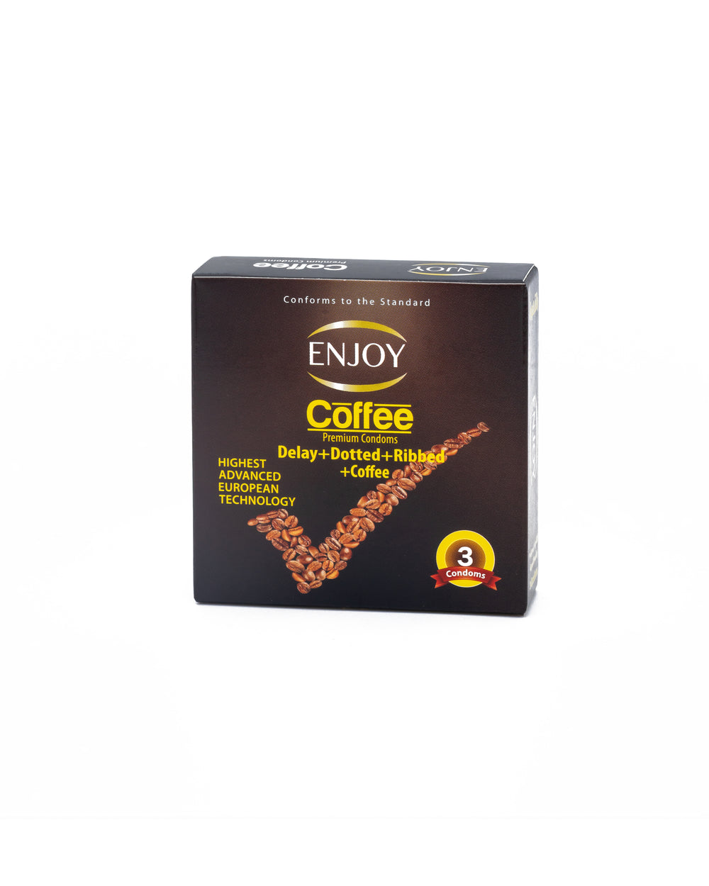 Enjoy Coffee Premium Condoms 3 pcs