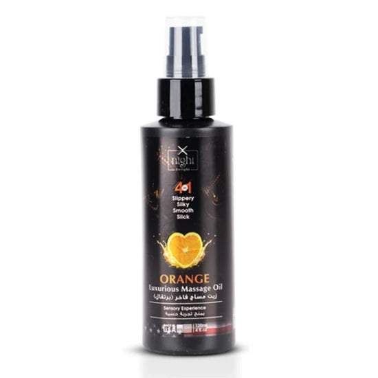 X-Night Delight 4x1 Luxurious Massage Oil Orange 120 ml