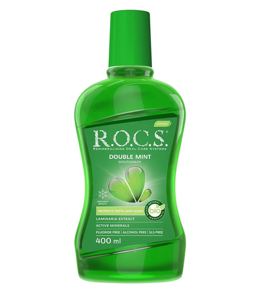 ROCS Mouth wash Double Mint 400 ml