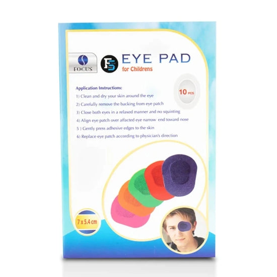 First Step Eye Pad Coloured For Children 10 pcs