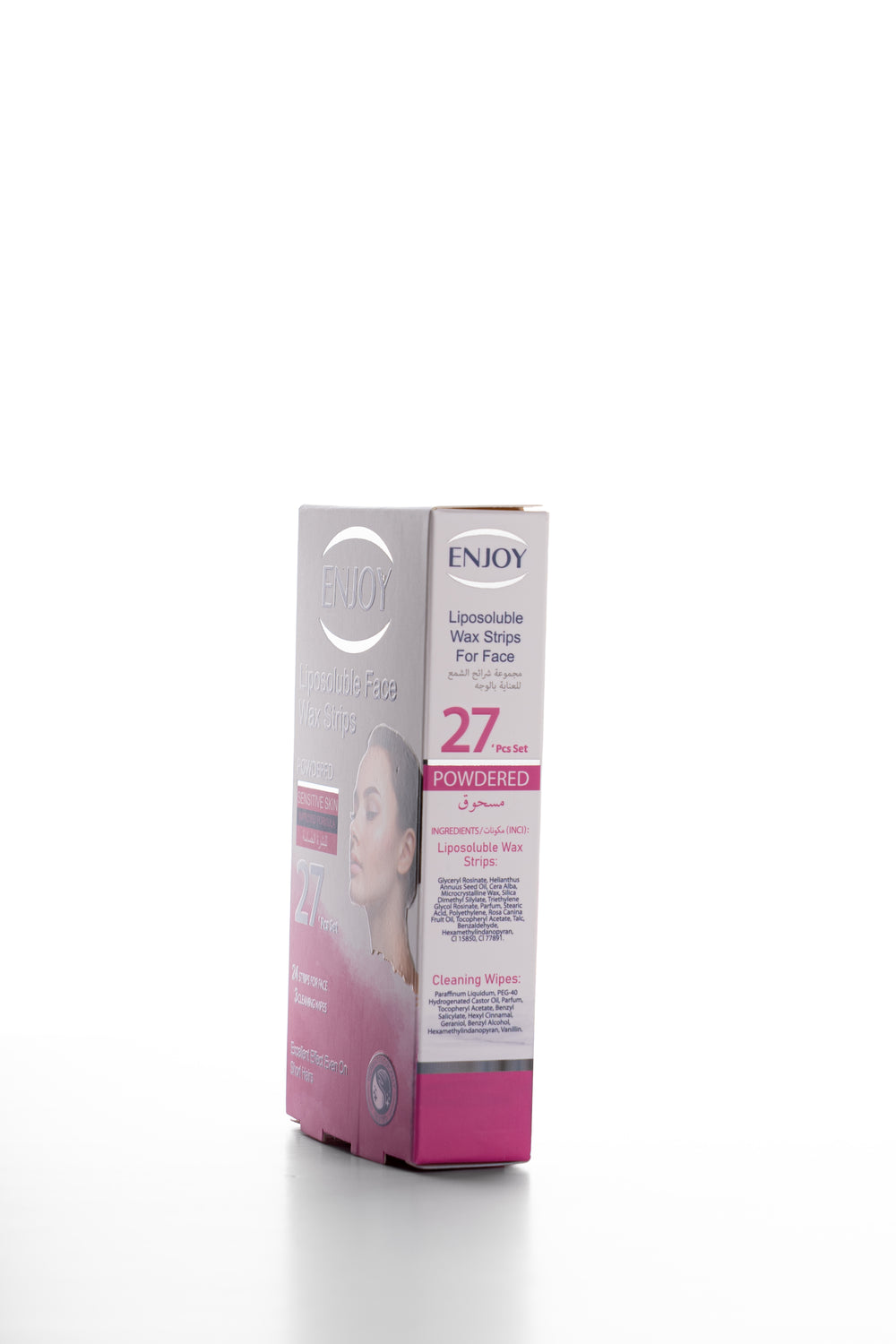 Enjoy Liposoluble Face Wax Strips for Sensitive Skin 27 pcs