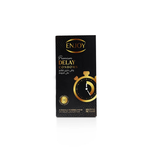 Enjoy Premium Condoms Delay Extra Time 12 pcs