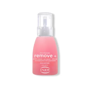 Enjoy Nail Polish Remover Pink Non Acetone 237 ml