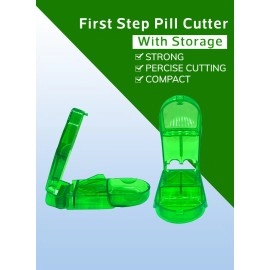 First Step Pill Cutter Green Color